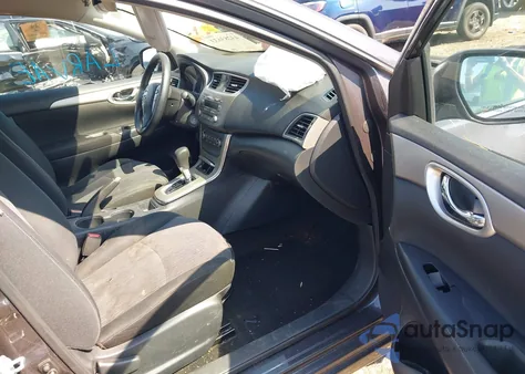 2014 Nissan Sentra Fe+ S/Fe+ Sv/S/Sl/Sr/Sv z USA, uszkodzony, nr VIN 1N4AB7AP6EN852596